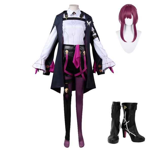 Honkai: Star Rail Kafka Cosplay Costume Outfits Halloween Carnival Party Disguise Suit