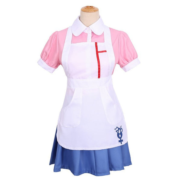 Super Danganronpa 2: Goodbye Despair Mikan Tsumiki Maid Cosplay Costume