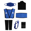 Cosplay Costume Reptile Sub Zero Scorpion Mortal Kombat Genderbend Sexy Set Women Halloween Carnival Party Outfits