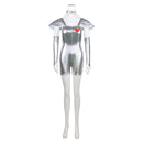 Cosplay Costume Tin Man The Wizard of Oz Genderbend Dress White Women Halloween Carnival Party Outfits