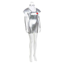 Cosplay Costume Tin Man The Wizard of Oz Genderbend Dress White Women Halloween Carnival Party Outfits