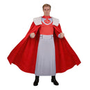 Cosplay Costume Thragg Invincible Season 4 2Pcs Jumpsuit Cloak Set Budget Friendly Men Halloween Carnival Party Outfits
