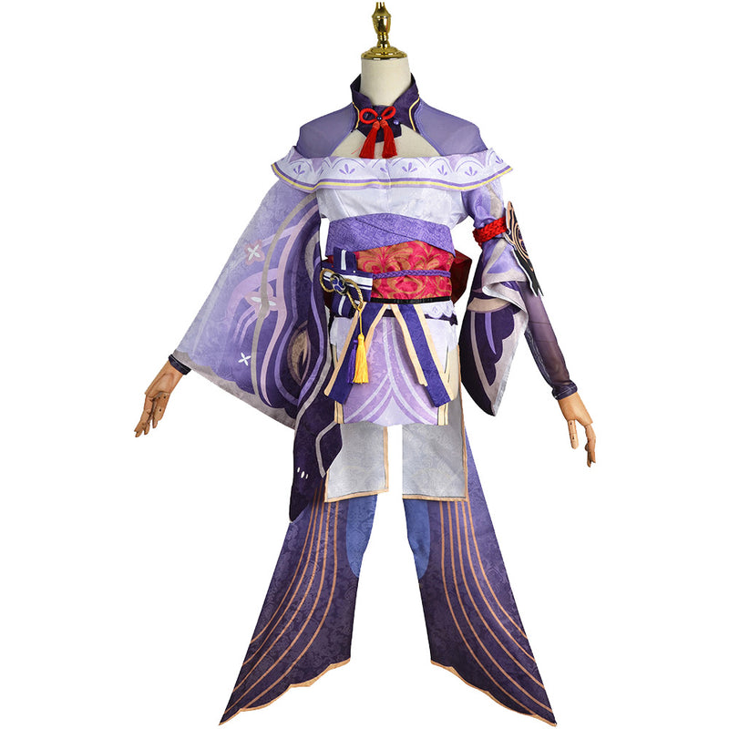 Genshin Impact Baal Raiden Shogun Outfits Halloween Carnival Suit Cosplay Costume