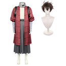 Cosplay Costume Kihachi Sakamoto Sparks of Tomorrow Fullset Red Men Halloween Carnival Party Outfits