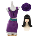Cosplay Costume Nico Robin Season 2 Budget Friendly Fullset Purple Women Halloween Carnival Party Outfits
