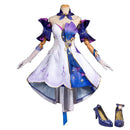 Honkai: Star Rail Robin Women White Dress Party Carnival Halloween Cosplay Costume