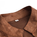 Cosplay Costume Han Solo Jacket Pants Set Brown Men Halloween Carnival Party Outfits