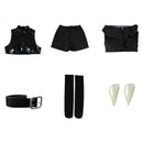 Call of the Night Nazuna Nanakusa Women Black Outfit Coat Version Cosplay Costume