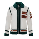 Cosplay Costume Smoker Coat White Men Halloween Carnival Party Outfits