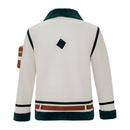 Cosplay Costume Smoker Coat White Men Halloween Carnival Party Outfits
