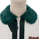 Cosplay Costume Smoker Coat White Men Halloween Carnival Party Outfits