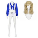 Cosplay Costume Dolly Parton Dallas Cowboys Cheerleaders Costume Women Halloween Carnival Party Outfits
