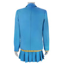 Blue Box Kano Chinatsu Women Blue Uniform Dress Party Carnival Halloween Cosplay Costume