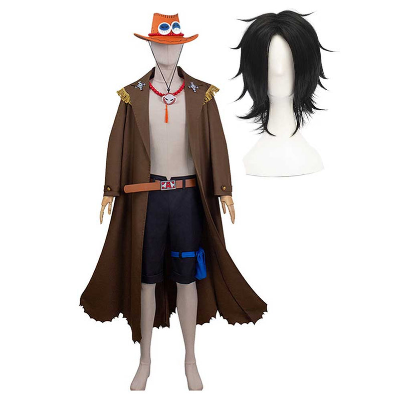 One Piece Ace Outfits Party Carnival Halloween Cosplay Costume