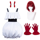 Cosplay Costume Kana Arima Oshi no Ko Season 3 Bubble Skirt White Women Halloween Carnival Party Outfits
