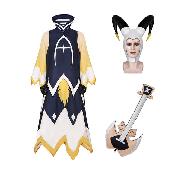 Hazbin Hotel Adam Blue Outfits Party Carnival Halloween Cosplay Costume