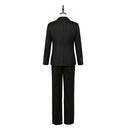 Cosplay Costume Rien Limbus Company Suit Set Black Men Halloween Carnival Party Outfits