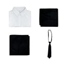 Cosplay Costume Rien Limbus Company Suit Set Black Men Halloween Carnival Party Outfits