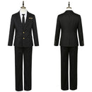 Cosplay Costume Rien Limbus Company Suit Set Black Men Halloween Carnival Party Outfits