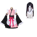 Cosmic Princess Kaguya! (2026) Noi Komazawa Pink Kimono Women Halloween Carnival Party Cosplay Costume