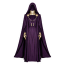 Cosplay Costume Latverian Witch Fullset Purple Yellow Women Halloween Carnival Party Outfits