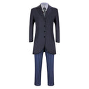 Cosplay Costume Victor Corpse Bride Suit Grey Men Halloween Carnival Party Outfits