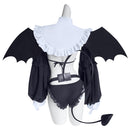 Marin-chan Cosplay Black Little Devil Sexy Outfit Carnival Halloween Cosplay Costume