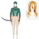 Diego Brando Green Fullset Outfit Men Halloween Carnival Party  Cosplay Costume