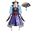 Genshin Impact Kamisato Ayaka Cosplay Costume Outfits Halloween Carnival Suit