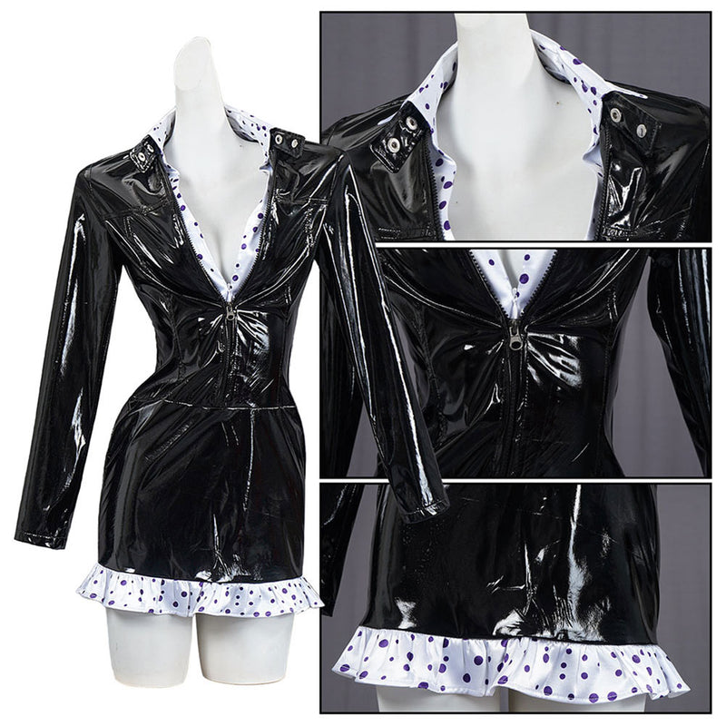 One Piece Enies Lobby Arc Nico Robin Black Dress Party Carnival Halloween Cosplay Costume