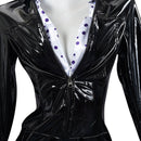 One Piece Enies Lobby Arc Nico Robin Black Dress Party Carnival Halloween Cosplay Costume