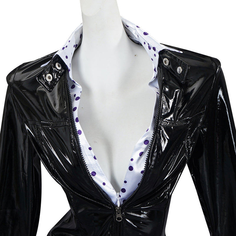 One Piece Enies Lobby Arc Nico Robin Black Dress Party Carnival Halloween Cosplay Costume