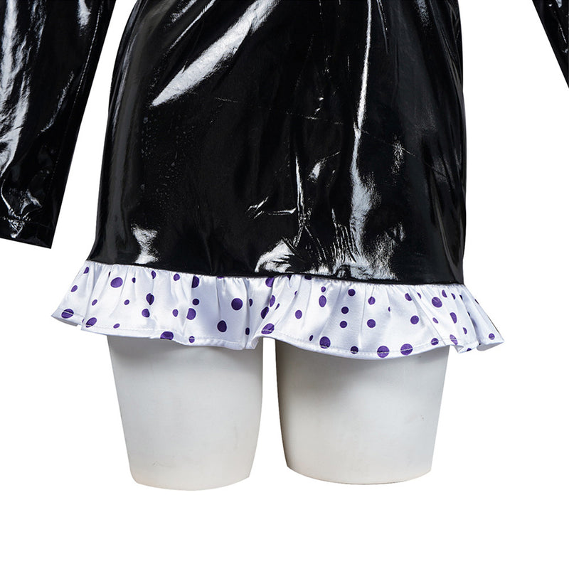 One Piece Enies Lobby Arc Nico Robin Black Dress Party Carnival Halloween Cosplay Costume