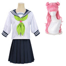 You and I Are Polar Opposites Miyu Suzuki White School Uniform Jk Set Outfit Men Halloween Carnival Party Cosplay Costume