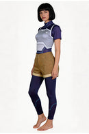 Cosplay Costume Tech Jacket Zoe Thompson Invincible Season 4 Fullset Top Pants Blue Women Halloween Carnival Party Outfits