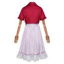 Cosplay Costume Aerith Gainsborough FF Budget Friendly Fullset Pink Women Halloween Carnival Party Outfits