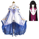 Genshin Impact Moon Maiden Columbina Women Fullset Outfits Halloween Carnival Party Cosplay Costume