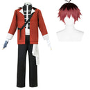Sousou No Frieren Stark Red Outfits Halloween Party Carnival Cosplay Costume