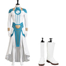 Cosplay Costume Future Mark Grayson Invincible Season 4 Robe Blue Men Halloween Carnival Party Outfits