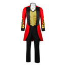 Cosplay Costume P.T. Barnum The Greatest Showman (2018) Red Men Halloween Carnival Party Outfits