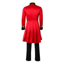 Cosplay Costume P.T. Barnum The Greatest Showman (2018) Red Men Halloween Carnival Party Outfits