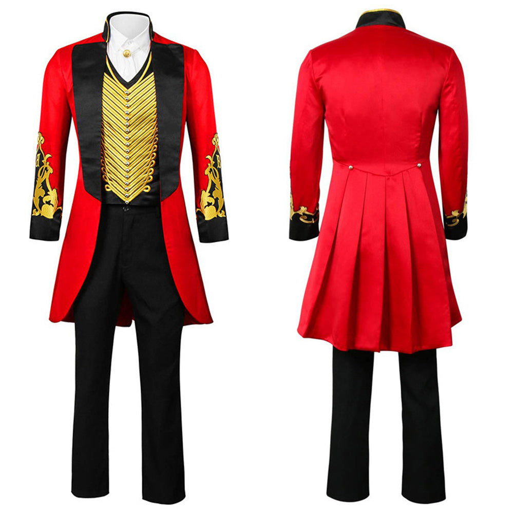 Cosplay Costume P.T. Barnum Greatest Showman Halloween Carnival Party Outfits