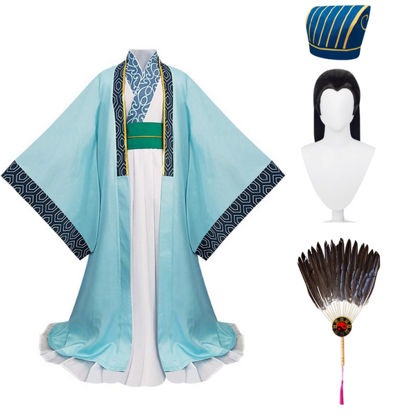 Ya Boy Kongming Cosplay Costume Hanfu Outfits Halloween Carnival Suit