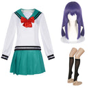 Cosplay Costume Kokomi Teruhashi The Disastrous Life of Saiki K School Uniform Skirt JK Women Halloween Carnival Party Outfits