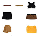 Cosplay Costume Nami Galdino Elbaph Arc Fullset Budget Friendly Yellow Women Halloween Carnival Party Outfits