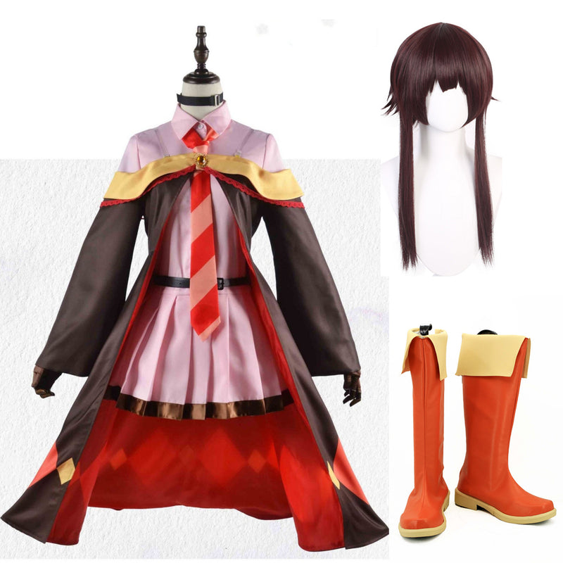 Kono Subarashii Sekai ni Bakuen wo Megumin School Unifrom Cosplay Costume