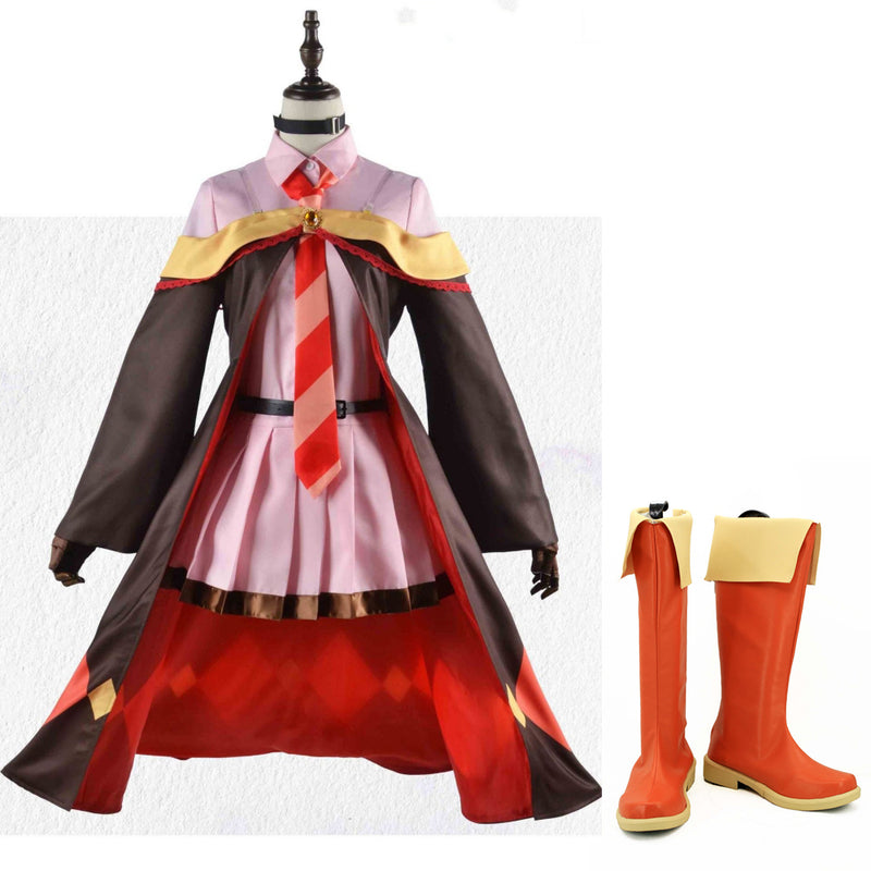 Kono Subarashii Sekai ni Bakuen wo Megumin School Unifrom Cosplay Costume