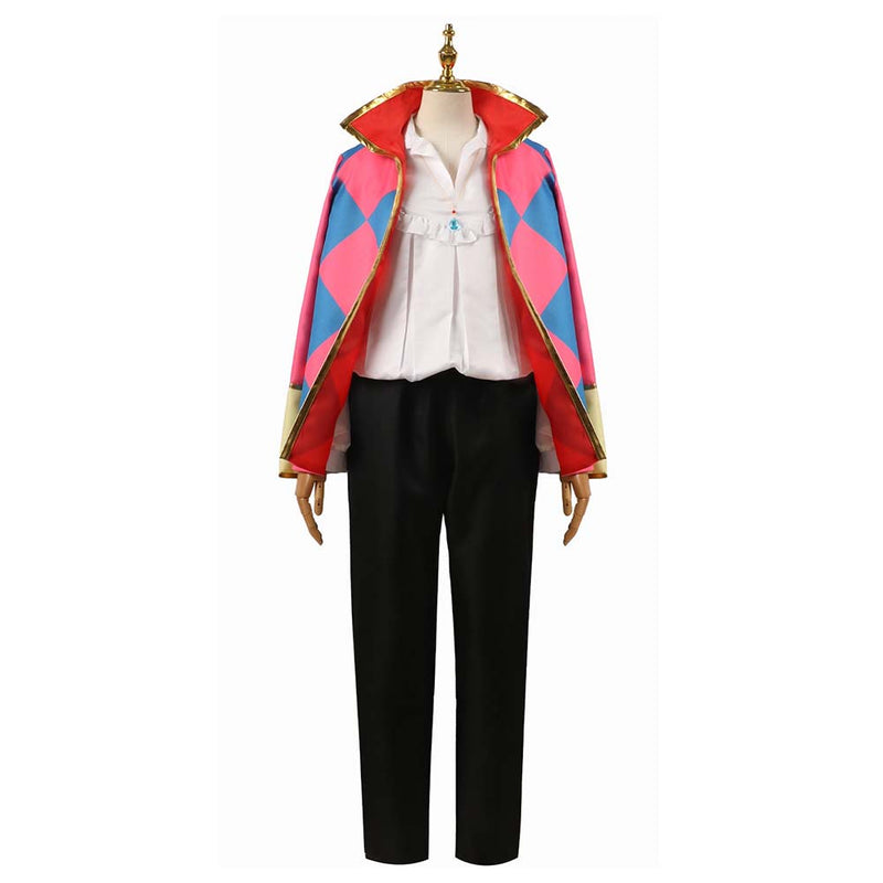 Howl‘s Moving Castle Movie Howl Outfits Halloween Carnival Suit Cosplay Costume
