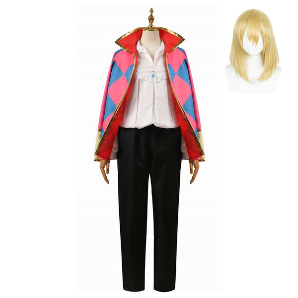 Howl‘s Moving Castle Howl Outfits Halloween Carnival Suit Cosplay Costume