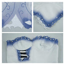 Cosplay Costume Emily Corpse Bride Wedding Dress White Halloween Carnival Party Outfits